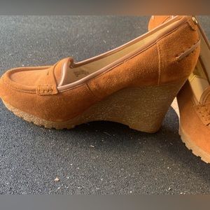 Michael Kors suede heels size 8